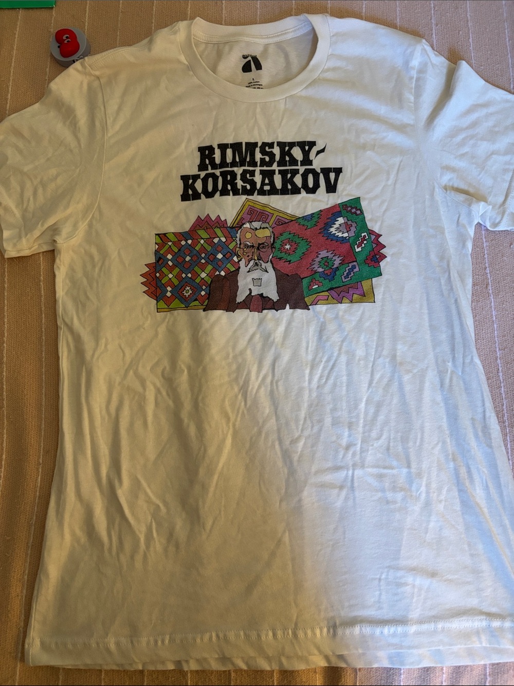 Rimsky-Korsakov Graphic Short Sleeve Tee - White